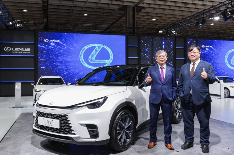 Lexus LBX於2024台北新車暨新能源特展期間亮相，並於2024年1月中旬正式發表。(圖片提供：和泰)